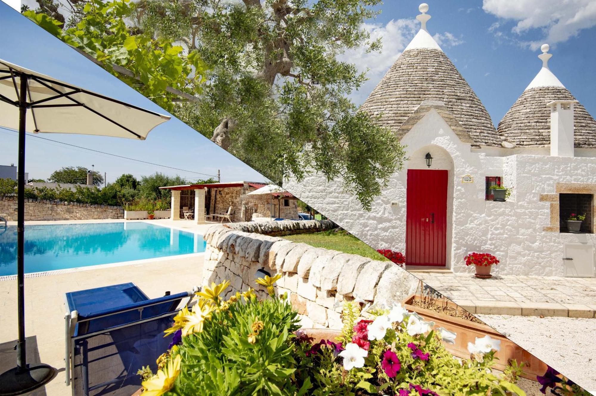 I Trulli Degli Ulivi Villa โลโกโรตอนโด ภายนอก รูปภาพ